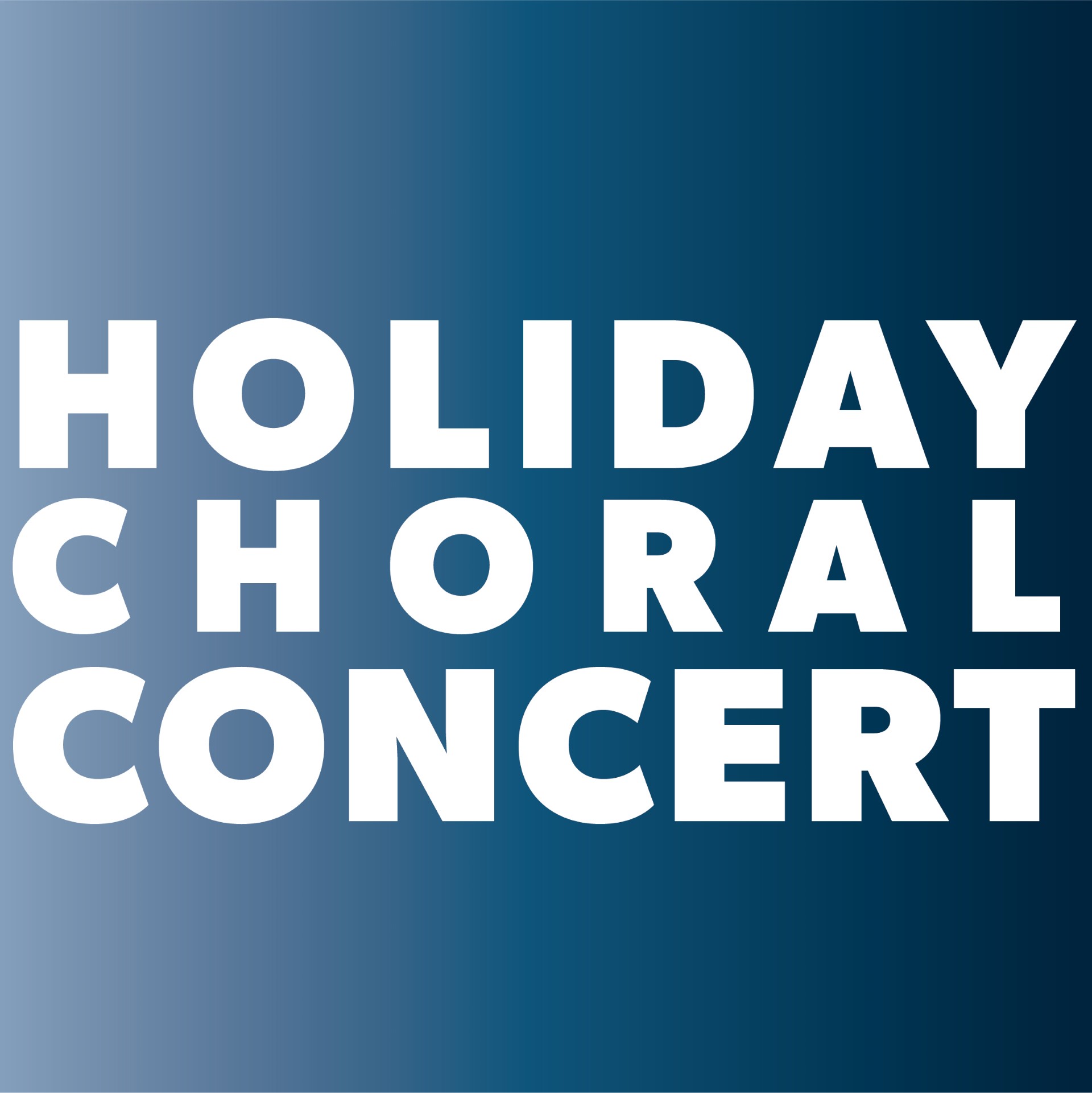 CMU Ticket Sales Holiday Choral Concert